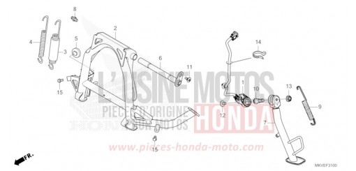 BEQUILLE NSS750T de 2026
